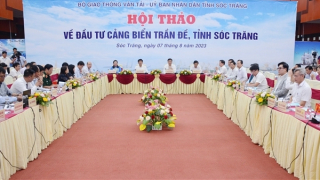Sóc Trăng kêu gọi đầu tư cảng biển Trần Đề